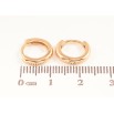 Сережки Xuping Позолота 18K колечка Класика, шир. 2мм ø 11мм фото №2
