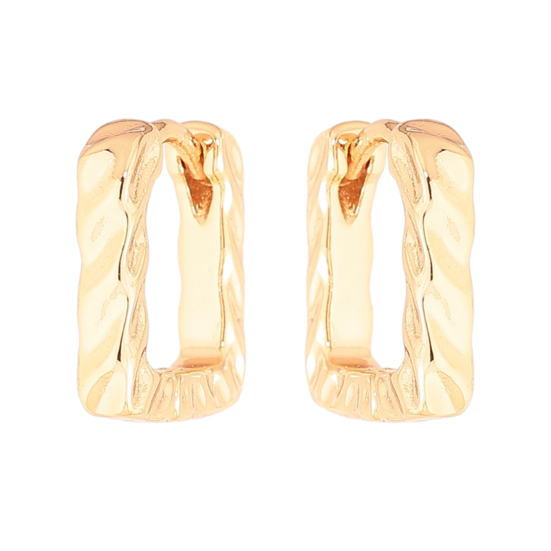 Серьги Xuping Позолота 18K колечки Декоративные фото №1