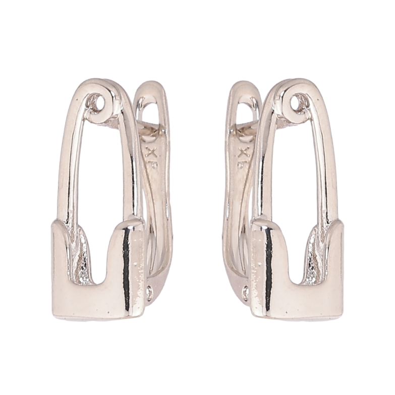 Сережки Xuping Родій англійський замок «Шпильки» фото №1