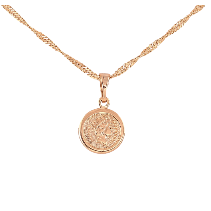 Кулон на ланцюжку Xuping Позолота 18K Єлизавета довжина 40см х 2мм фото №18 Кулон на ланцюжку Xuping Позолота 18K Єлизавета довжина 40см х 2мм фото №18