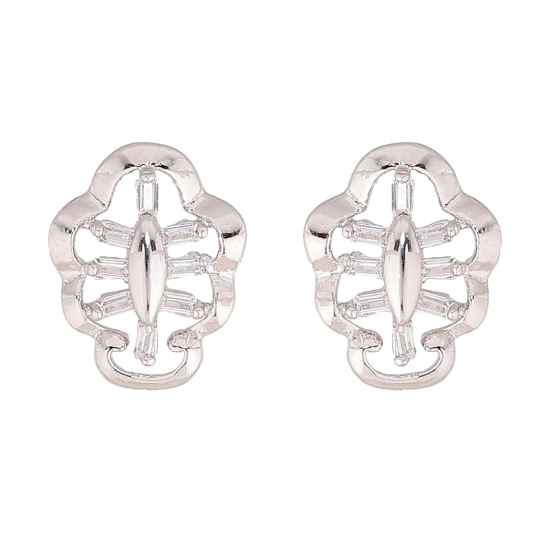 Серьги Xuping Родий пусеты Декоративные фото №1 Серьги Xuping Родий пусеты Декоративные фото №1