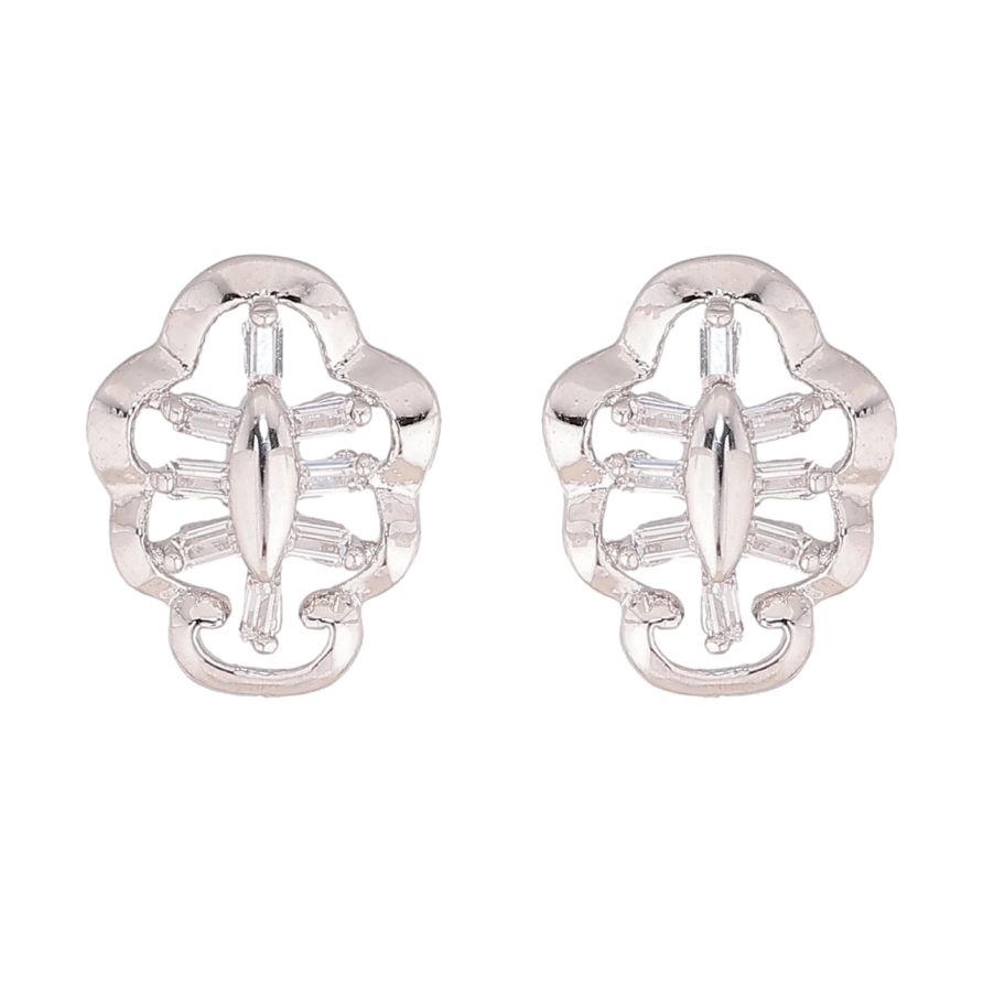 Сережки Xuping Родій пусети Декоративні фото №1 Сережки Xuping Родій пусети Декоративні фото №1