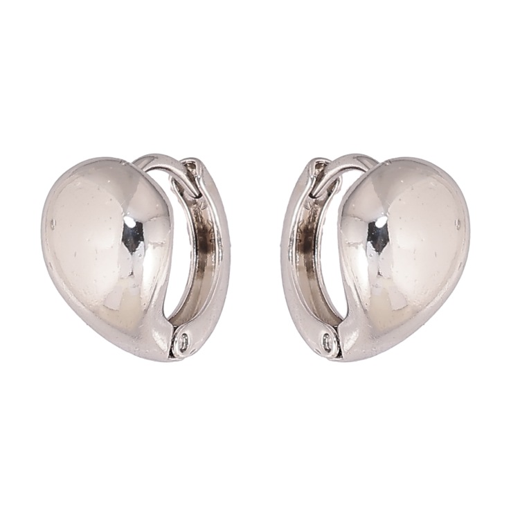 Серьги Xuping цвет Родий колечки Декоративные фото №4 Серьги Xuping цвет Родий колечки Декоративные фото №4