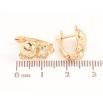 Сережки Xuping колір Позолота 18K англійський замок Ведмедики фото №2