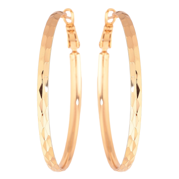 Серьги Xuping цвет Позолота 18K кольца (конго) Декоративный узор ø 4.5см фото №11 Серьги Xuping цвет Позолота 18K кольца (конго) Декоративный узор ø 4.5см фото №11