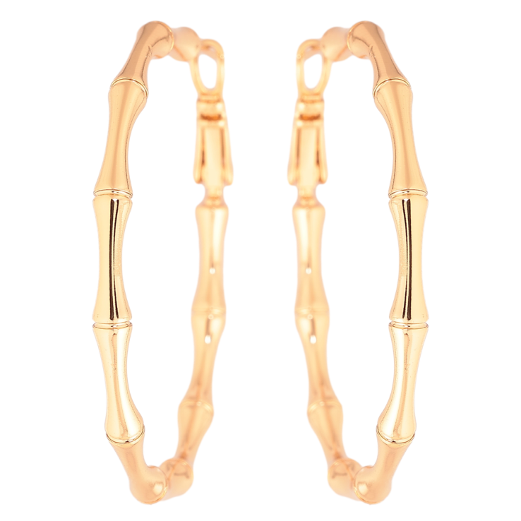 Серьги Xuping цвет Позолота 18K кольца (конго) Декоративный узор ø 4.5см фото №12 Серьги Xuping цвет Позолота 18K кольца (конго) Декоративный узор ø 4.5см фото №12