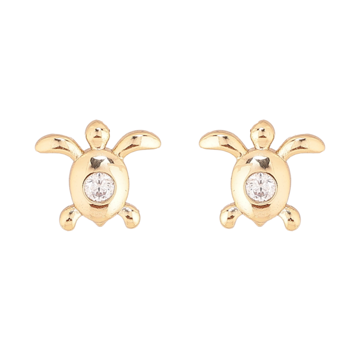 Серьги Xuping цвет Позолота 14K пусеты Черепашки фото №12 Серьги Xuping цвет Позолота 14K пусеты Черепашки фото №12