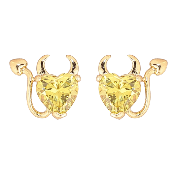 Серьги Xuping цвет Позолота 14K пусеты Кристальные чертята фото №13 Серьги Xuping цвет Позолота 14K пусеты Кристальные чертята фото №13