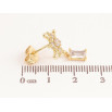 Серьги Xuping цвет Позолота 14K пусеты Декоративные звезды с кристаллами фото №2 Серьги Xuping цвет Позолота 14K пусеты Декоративные звезды с кристаллами фото №2