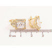 Сережки Xuping колір Позолота 14K англійський замок Кристальний блиск фото №2