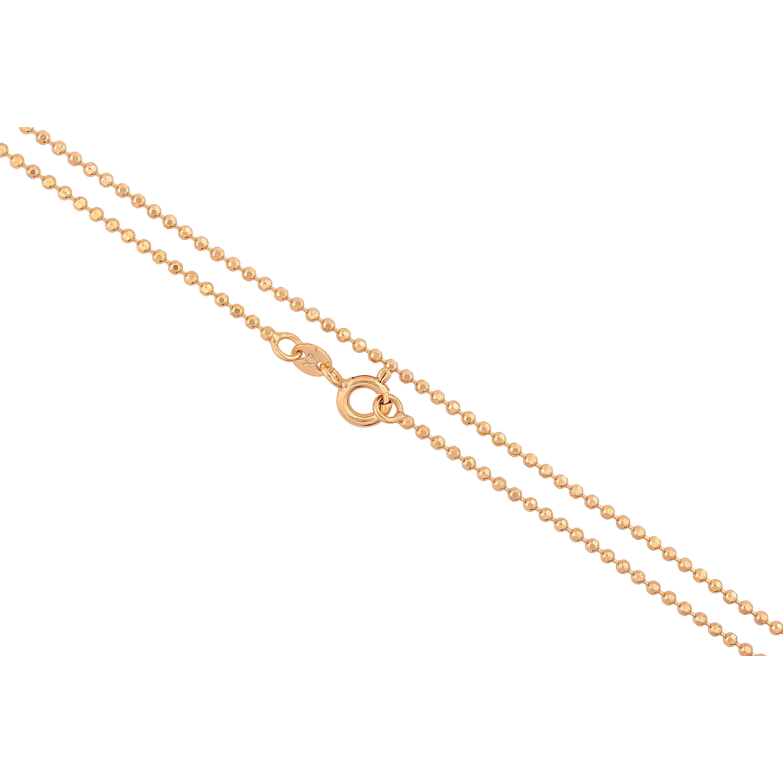 Цепочка Xuping цвет Позолота 18K Плетение Перлина длинна 45см х 1.5мм фото №1