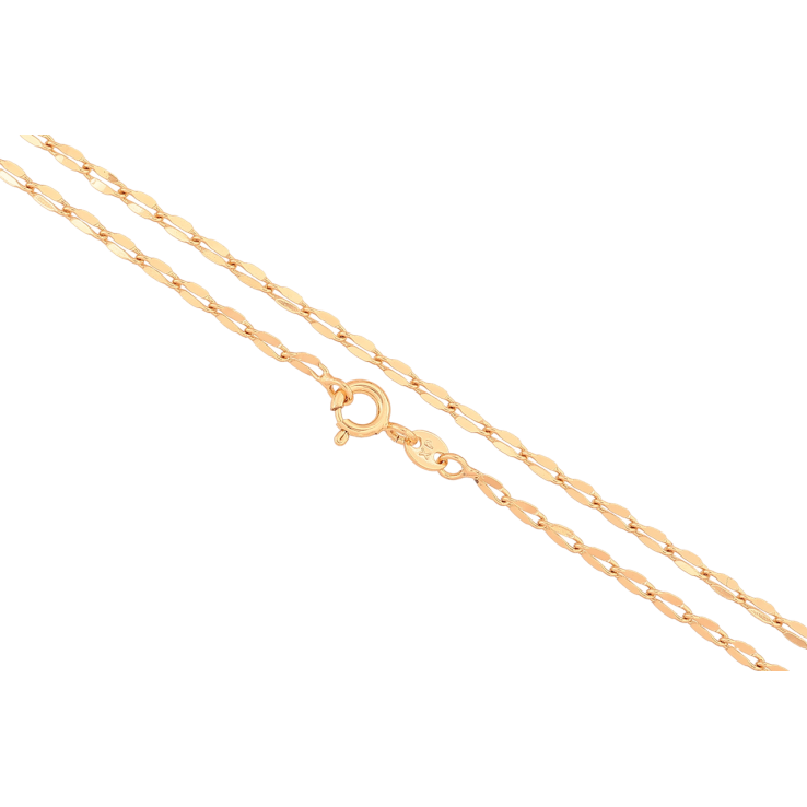 Ланцюжок Xuping колір Позолота 18K Плетіння Панцирне фантазійне довжина 45см х 2мм фото №11