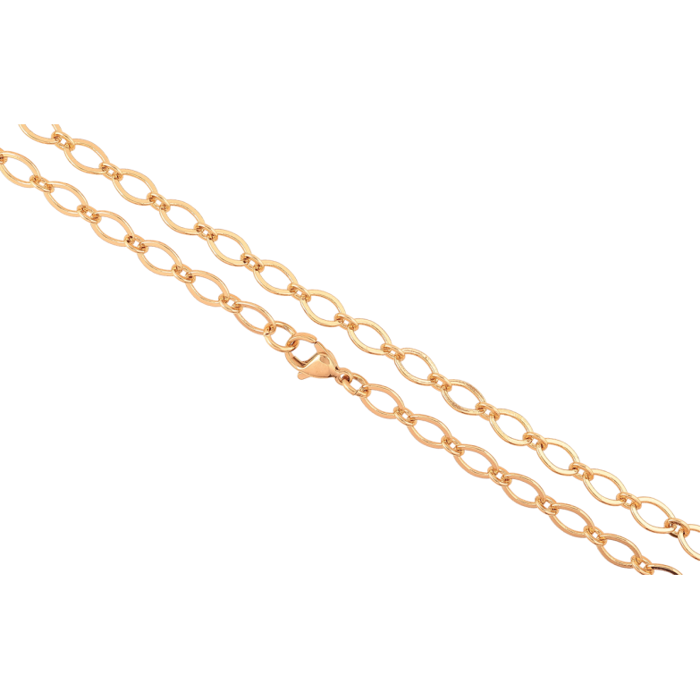 Ланцюжок Xuping колір Позолота 18K Плетіння Фантазійне довжина 45см х 5мм фото №2