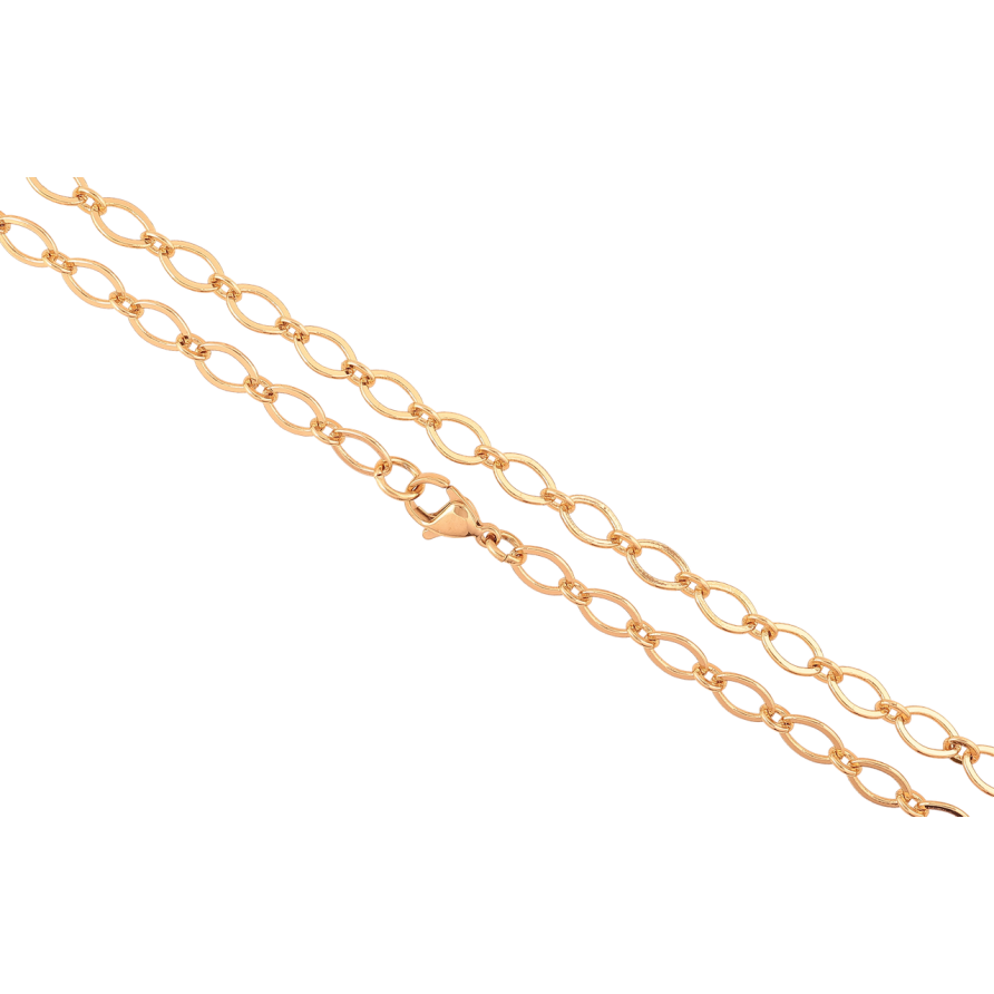 Ланцюжок Xuping колір Позолота 18K Плетіння Фантазійне довжина 45см х 5мм фото №1