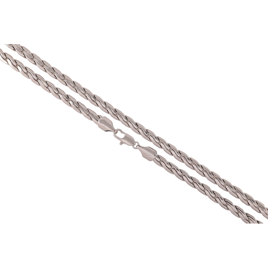 Ланцюжок Xuping Родій Плетіння Фантазійне довжина 55см х 5мм фото №1