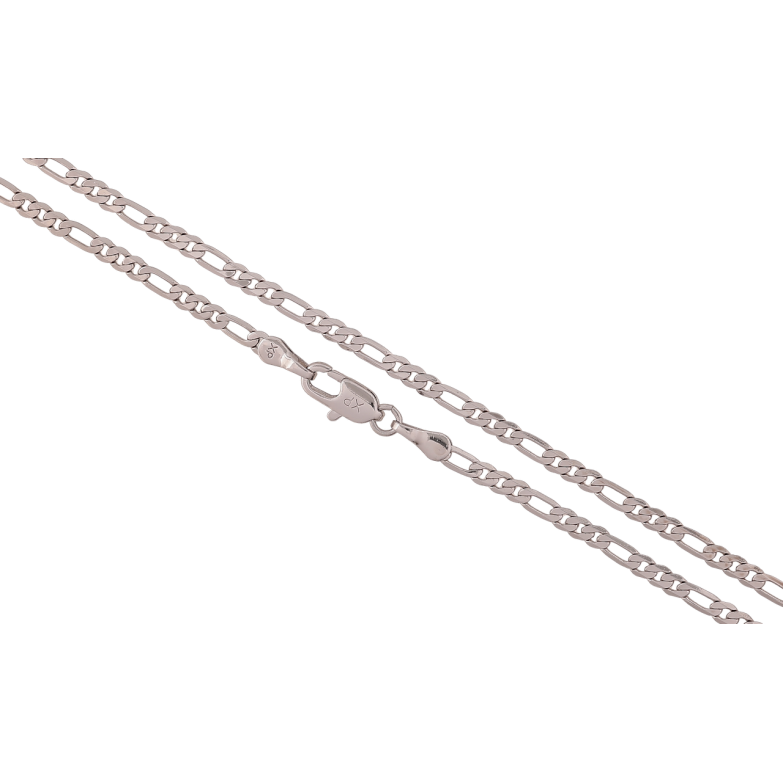 Цепочка Xuping Родий Плетение Фигаро длина 50см х 2.5мм фото №1