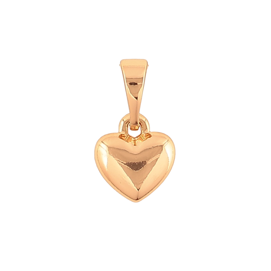 Кулон Xuping Позолота колір 18K Сердечко для ланцюжка до 5мм фото №1