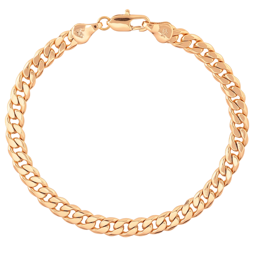 Браслет Xuping Колір Позолота 18K Ланцюжок Панцирний розмір 19см х 5мм фото №1 Браслет Xuping Колір Позолота 18K Ланцюжок Панцирний розмір 19см х 5мм фото №1