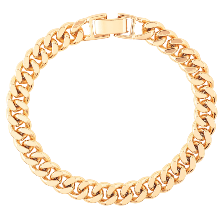 Браслет Xuping Цвет Позолота 18K Цепочка Панцирная размер 19см х 8мм фото №15 Браслет Xuping Цвет Позолота 18K Цепочка Панцирная размер 19см х 8мм фото №15