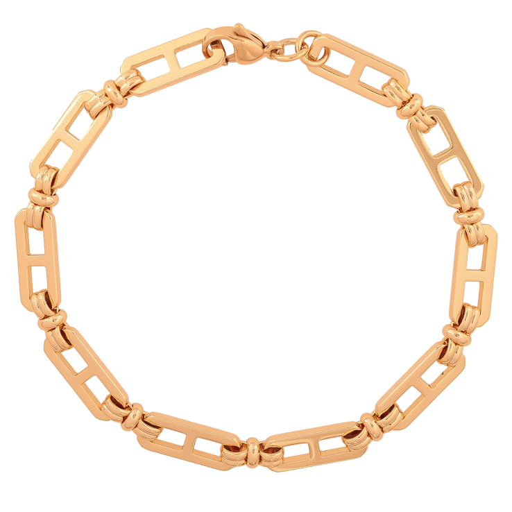 Браслет Xuping Цвет Позолота 18K Цепочка Фантазийная размер 20см х 6мм фото №18 Браслет Xuping Цвет Позолота 18K Цепочка Фантазийная размер 20см х 6мм фото №18