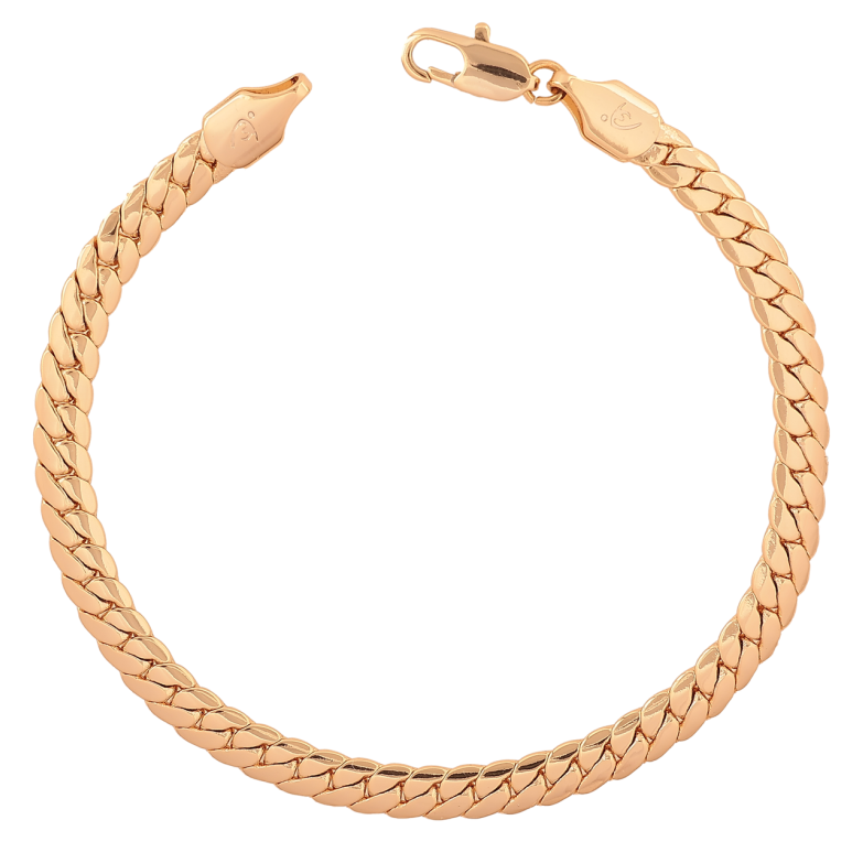 Браслет Xuping Колір Позолота 18K Ланцюжок Паріджина розмір 19см х 5мм фото №1 Браслет Xuping Колір Позолота 18K Ланцюжок Паріджина розмір 19см х 5мм фото №1