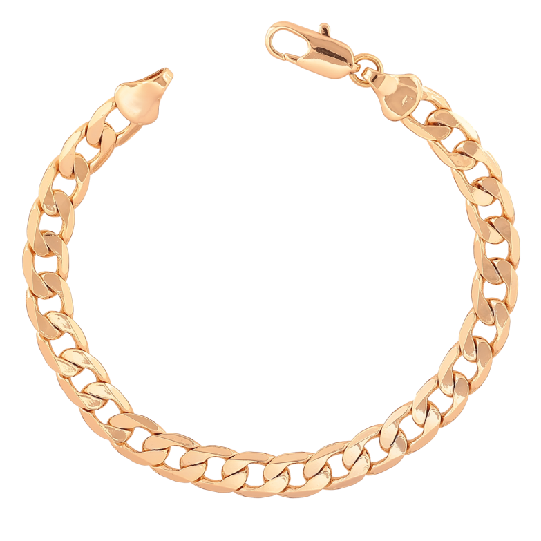 Браслет Xuping Цвет Позолота 18K Цепочка Панцирная размер 18.5см х 7мм фото №1 Браслет Xuping Цвет Позолота 18K Цепочка Панцирная размер 18.5см х 7мм фото №1