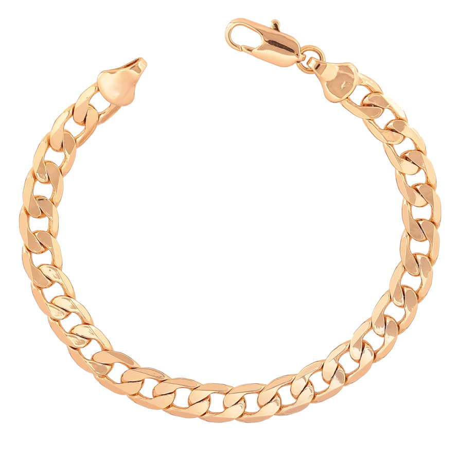 Браслет Xuping Цвет Позолота 18K Цепочка Панцирная размер 18.5см х 7мм фото №1 Браслет Xuping Цвет Позолота 18K Цепочка Панцирная размер 18.5см х 7мм фото №1