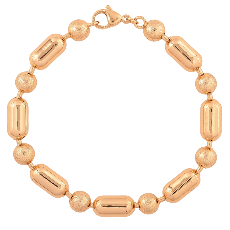 Браслет Xuping Цвет Позолота 18K Цепочка Перлина размер 19см х 6,5мм фото №7 Браслет Xuping Цвет Позолота 18K Цепочка Перлина размер 19см х 6,5мм фото №7