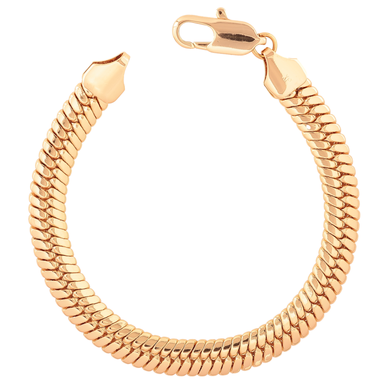 Браслет Xuping Цвет Позолота 18K Цепочка Снейк размер 21см х 9мм фото №1