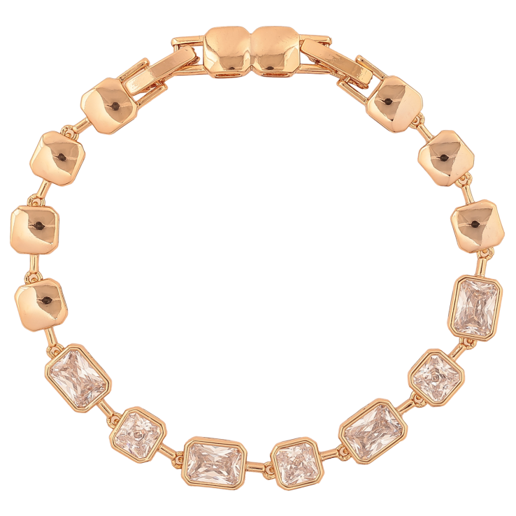 Браслет Xuping Колір Позолота 18K Доріжка кристалів розмір з додатковим замком 16,18 см х 6 мм фото №9 Браслет Xuping Колір Позолота 18K Доріжка кристалів розмір з додатковим замком 16,18 см х 6 мм фото №9