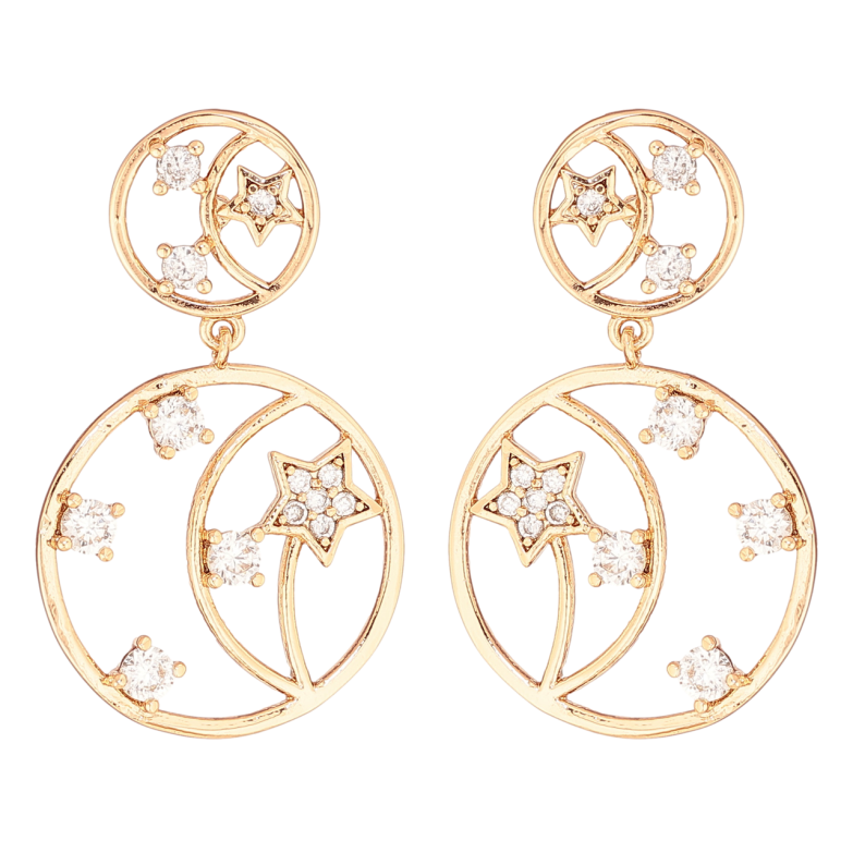 Серьги Xuping Цвет Позолота 18K пусеты Декоративные подвески с кристаллами фото №1 Серьги Xuping Цвет Позолота 18K пусеты Декоративные подвески с кристаллами фото №1