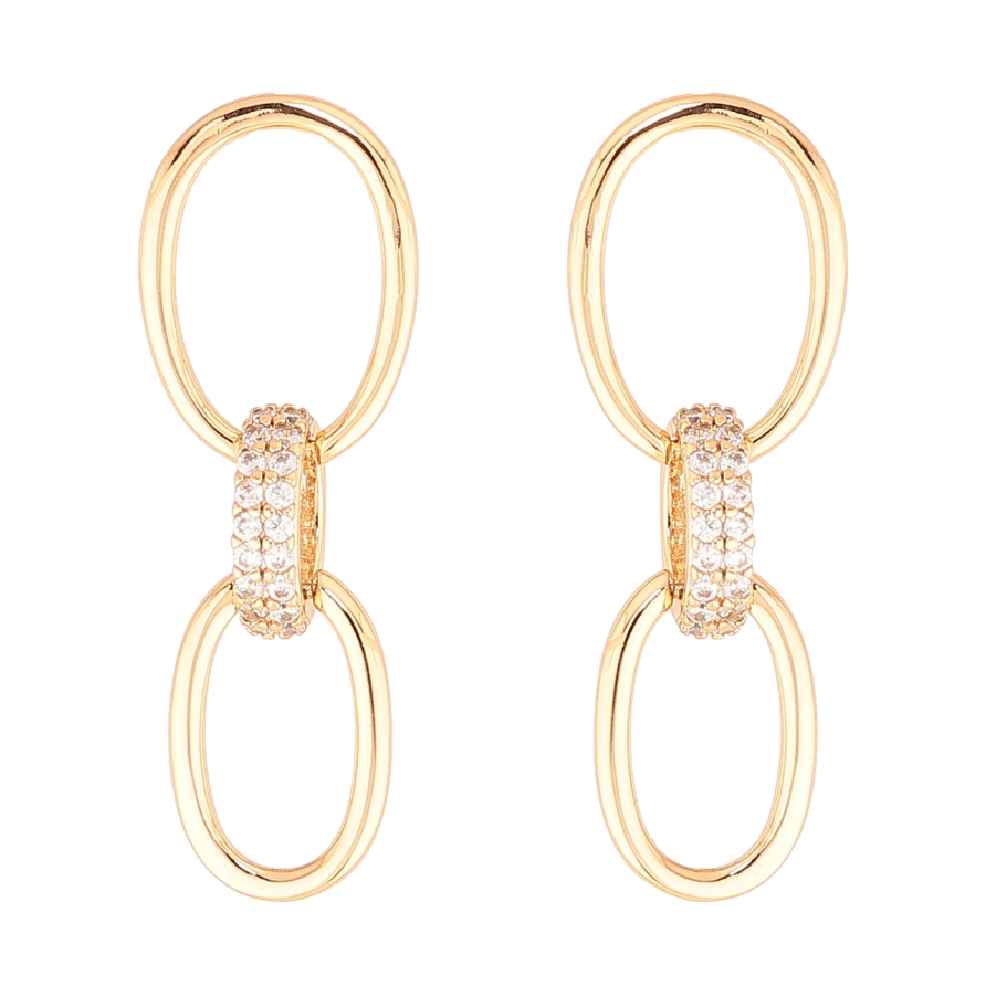 Сережки Xuping Колір Позолота 18K пусети Декоративні підвіски фото №1