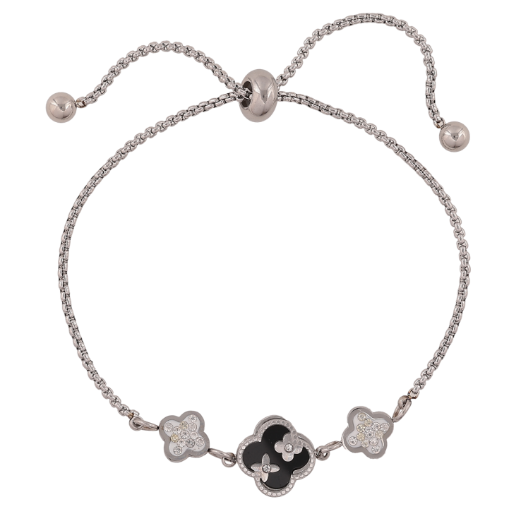 Браслеты Нержавеющая сталь Цепочка с клевером на бегунке 10-21см х 1.5-10мм фото №23