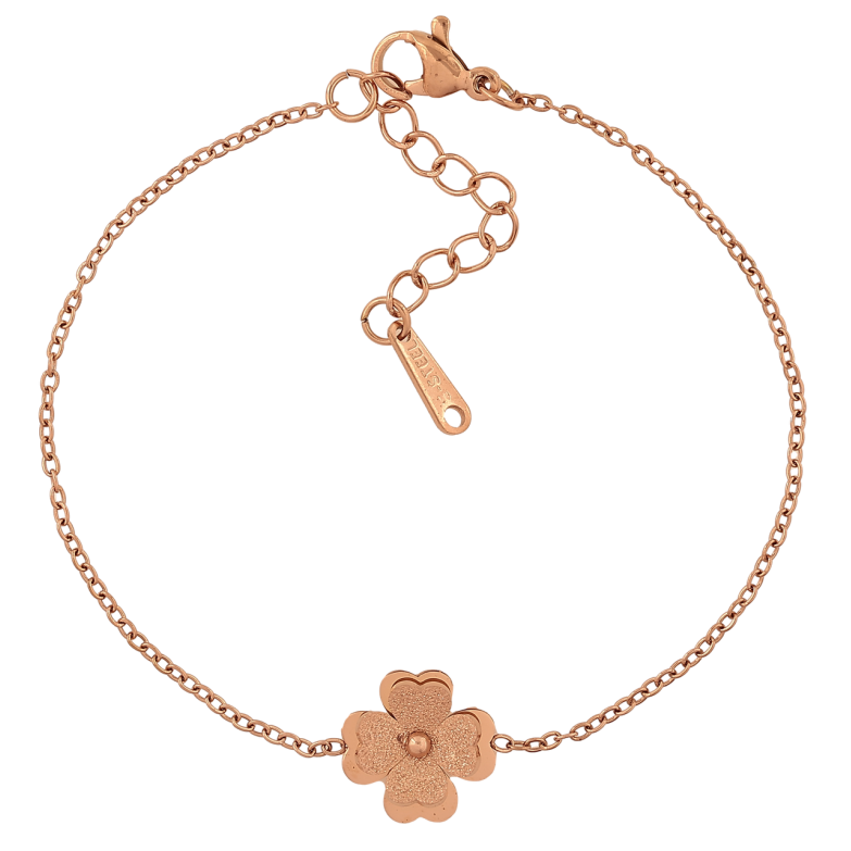 Браслеты Нержавеющая сталь Цепочка с клевером размер с доп.цепочкой 17.5-20.5см х 1.5-12мм фото №1 Браслеты Нержавеющая сталь Цепочка с клевером размер с доп.цепочкой 17.5-20.5см х 1.5-12мм фото №1