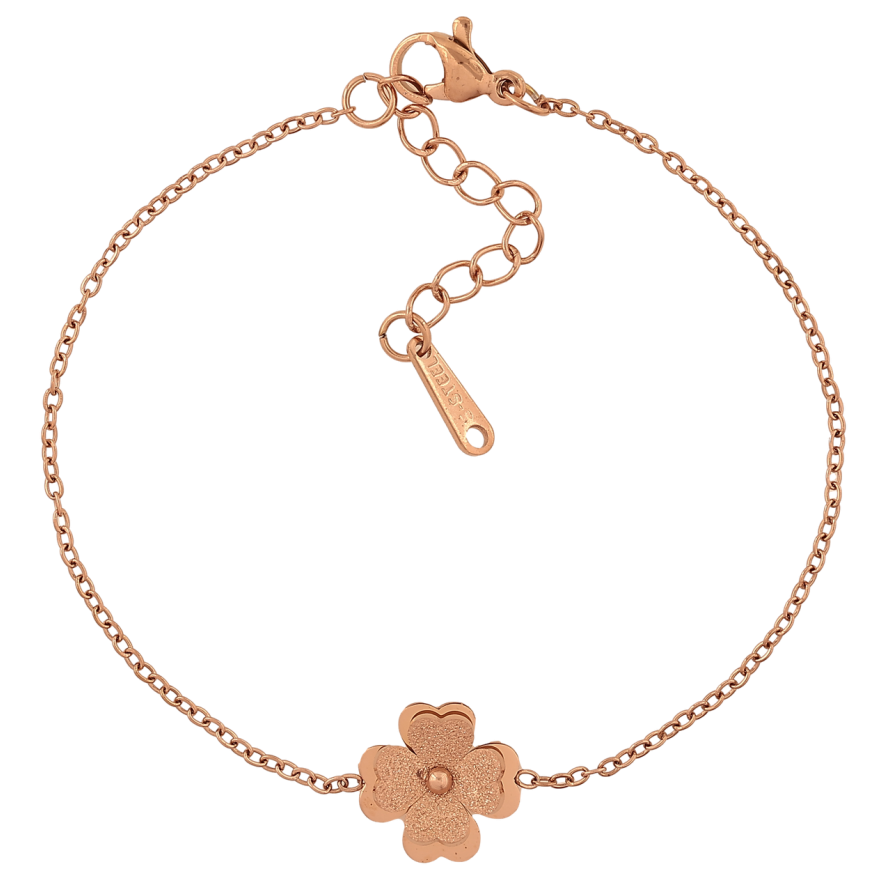 Браслеты Нержавеющая сталь Цепочка с клевером размер с доп.цепочкой 17.5-20.5см х 1.5-12мм фото №1 Браслеты Нержавеющая сталь Цепочка с клевером размер с доп.цепочкой 17.5-20.5см х 1.5-12мм фото №1