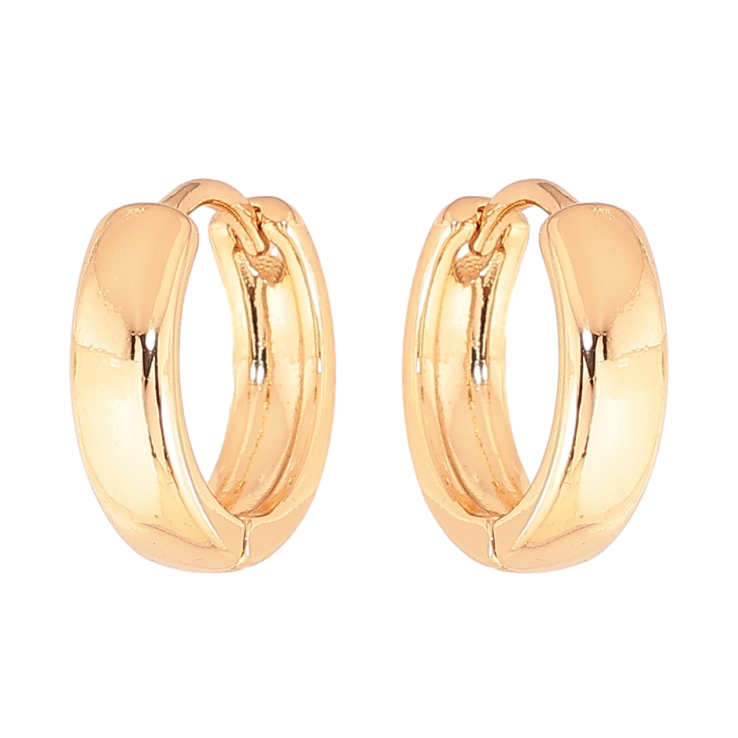 Серьги Xuping Цвет Позолота 18K колечки Классика, шир. 4мм ø 14мм фото №14 Серьги Xuping Цвет Позолота 18K колечки Классика, шир. 4мм ø 14мм фото №14