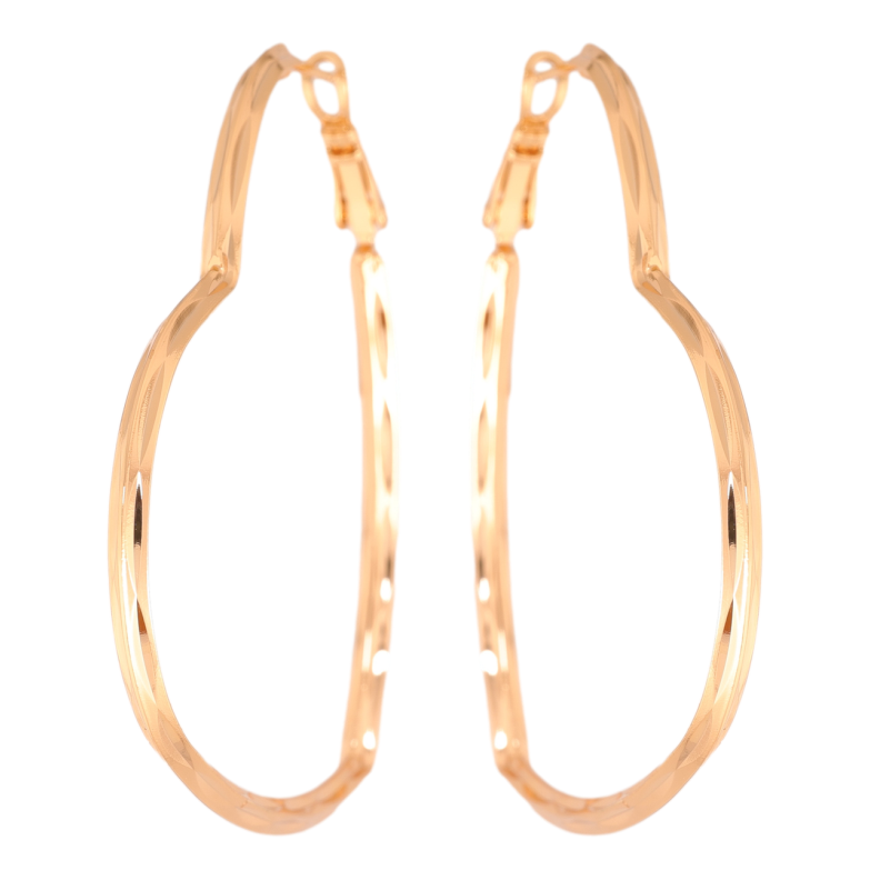 Серьги Xuping цвет Позолота 18K итальянский замок Сердечки 5.6 х 5.8см фото №1 Серьги Xuping цвет Позолота 18K итальянский замок Сердечки 5.6 х 5.8см фото №1