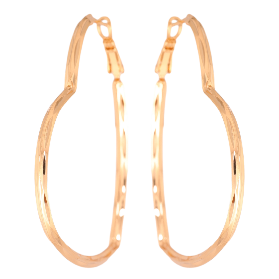 Сережки Xuping колір Позолота 18K італійський замок Сердечка 5.6 х 5.8см фото №1 Сережки Xuping колір Позолота 18K італійський замок Сердечка 5.6 х 5.8см фото №1