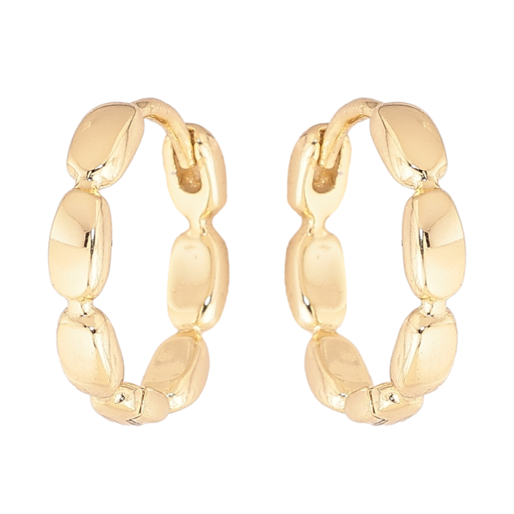 Серьги Xuping цвет Позолота 14K колечки Декоративные фото №4 Серьги Xuping цвет Позолота 14K колечки Декоративные фото №4