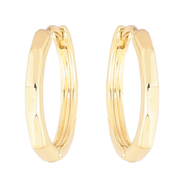 Сережки Xuping колір Позолота 14K колечка Фігурні фото №1