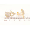 Серьги Xuping цвет Позолота 14K пусеты Тюльпаны с инкрустацией кристаллами фото №2 Серьги Xuping цвет Позолота 14K пусеты Тюльпаны с инкрустацией кристаллами фото №2
