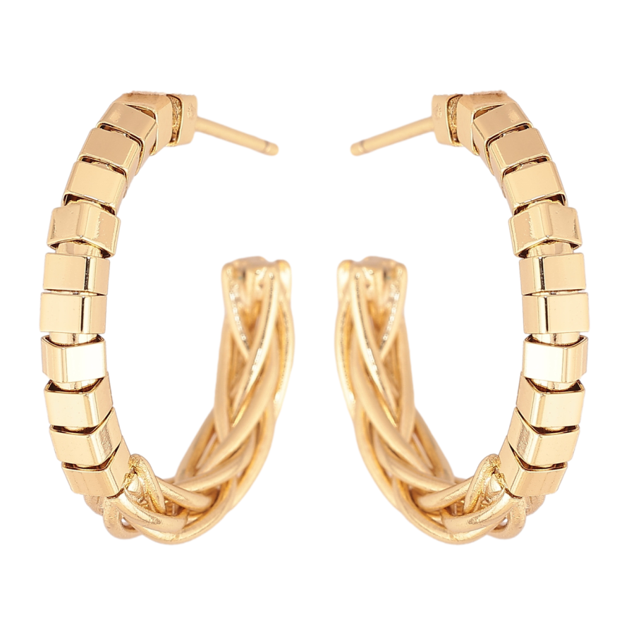 Серьги Xuping цвет Позолота 14K пусеты Декоративные дуги фото №1 Серьги Xuping цвет Позолота 14K пусеты Декоративные дуги фото №1