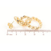 Серьги Xuping цвет Позолота 14K пусеты Декоративные подвески фото №2 Серьги Xuping цвет Позолота 14K пусеты Декоративные подвески фото №2