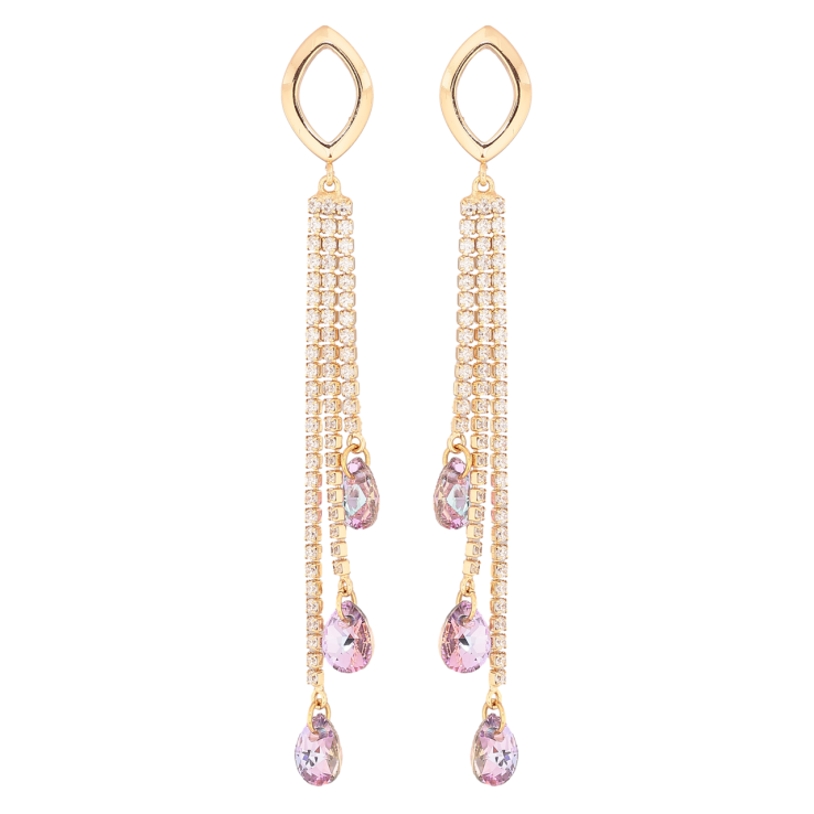 Сережки Xuping колір Позолота 18K з кристалами Swarovski пусети Кристальні підвіски Paradise Shine фото №23 Сережки Xuping колір Позолота 18K з кристалами Swarovski пусети Кристальні підвіски Paradise Shine фото №23