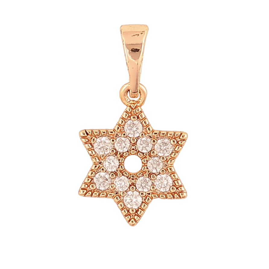 Кулон Xuping M&L Цвет 18К Звезда с кристаллами для цепочки до 5мм фото №1