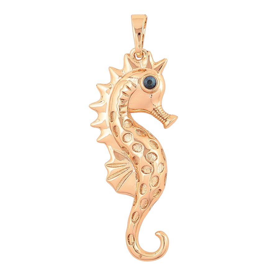 Кулон Xuping M&L Цвет 18К Морской конек для цепочки до 5мм фото №1 Кулон Xuping M&L Цвет 18К Морской конек для цепочки до 5мм фото №1