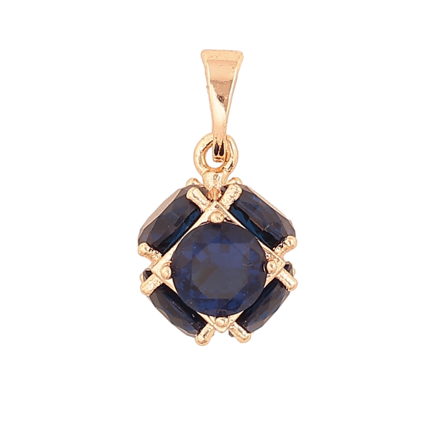 Кулон Xuping M&L Цвет 18К Шарик из синих кристаллов, ø 10 мм для цепочки до 5мм фото №1 Кулон Xuping M&L Цвет 18К Шарик из синих кристаллов, ø 10 мм для цепочки до 5мм фото №1