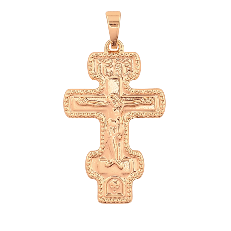 Кулон Xuping M&L Колір 18К Хрест з Розп'яттям для ланцюжка до 5мм фото №14