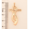Кулон Xuping M&L Цвет 18К Крест с Распятием Фантазийный для цепочки до 6мм фото №2