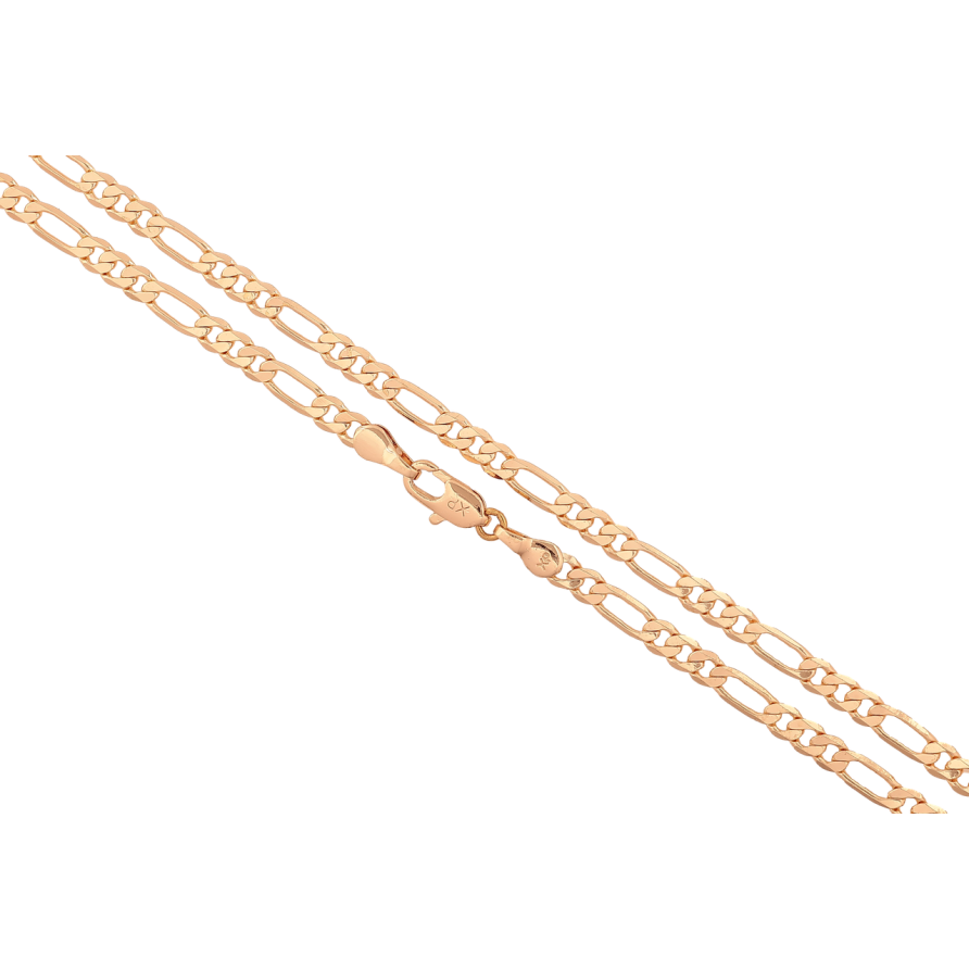 Ланцюжок Xuping M&L Колір 18К Плетіння Фігаро довжина 50см х 3.5мм фото №1